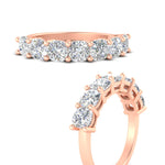 Load image into Gallery viewer, 7 Stone Cushion Cut Wedding Band
