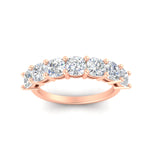 Load image into Gallery viewer, 7 Stone Cushion Cut Wedding Band
