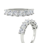 Load image into Gallery viewer, 7 Stone Cushion Cut Wedding Band
