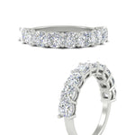 Load image into Gallery viewer, 9 Stone Cushion Cut Anniversary Band

