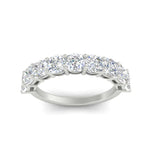 Load image into Gallery viewer, 9 Stone Cushion Cut Anniversary Band
