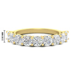 Load image into Gallery viewer, 9 Stone Cushion Cut Anniversary Band
