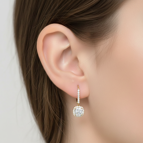 3-carat-cushion-cut-halo-lever-back-earrings-in-yellow-gold-FDEAR-11235CU-model-1
