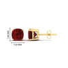 Load image into Gallery viewer, 3-carat-cushion-cut-ruby-basket-stud-earring-in-yellow-gold-fdear10411cugrudrangle2-3.00ct-nl-yg-hw.jpg