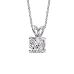 Load image into Gallery viewer, Cushion Cut Solitaire Pendant
