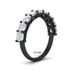 Load image into Gallery viewer, 3-carat-cushion-diamond-9-stone-anniversary-band-in-black-gold-fdwb8008cuangle2-3.00ct-nl-bg-hw?v=1773385862