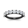 Load image into Gallery viewer, 3-carat-cushion-diamond-9-stone-anniversary-band-in-black-gold-fdwb8008cuangle5-3.00ct-nl-bg?v=1773385862