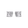 Load image into Gallery viewer, Asscher Cut Diamond Stud Earring