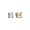 Thumbnail 59 - Asscher Cut Diamond Stud Earring