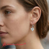 Load image into Gallery viewer, 3-carat-diamond-heart-shape-stud-dangle-earrings-in-white-gold-FDEAR11236HT-model-1