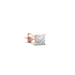 Load image into Gallery viewer, 3 Carat Diamond Stud Earring For Men