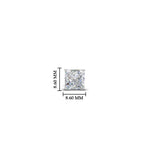 Load image into Gallery viewer, 3 Carat Diamond Stud Earring For Men