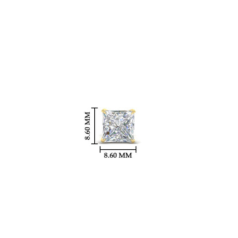 3 Carat Diamond Stud Earring For Men