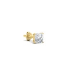 Load image into Gallery viewer, 3 Carat Diamond Stud Earring For Men