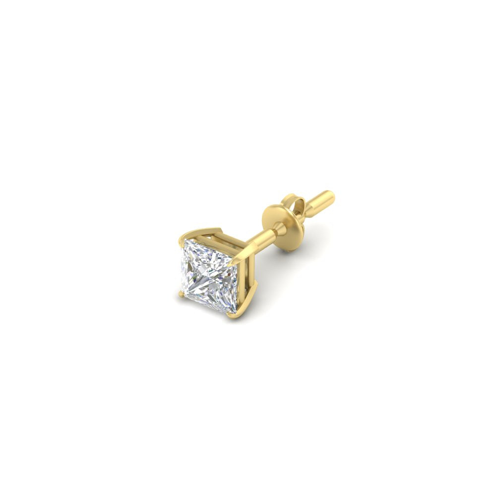 3 Carat Diamond Stud Earring For Men