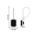 Load image into Gallery viewer, 3-carat-emerald-black-onyx-halo-classic-lever-back-diamond-earrings-in-white-gold-FD-EAR11235EMGBLACKANGLE1-3.00CT-NL-WG.jpg