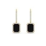 Load image into Gallery viewer, 3-carat-emerald-black-onyx-halo-classic-lever-back-diamond-earrings-in-yellow-gold-FD-EAR11235EMGBLACKANGLE1-3.00CT-NL-YG.jpg