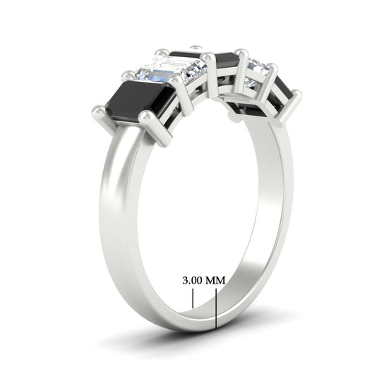 3-carat-emerald-cut-5-stone-black-diamond-wedding-band-in-white-gold-fdwb8008emblackangle2-3.00ct-nl-wg-hw