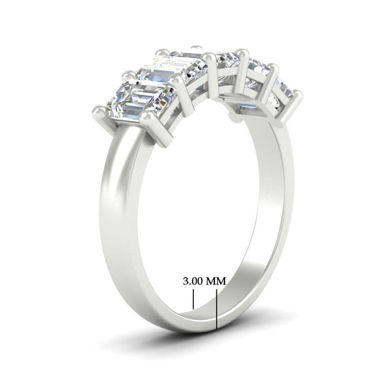 3-carat-emerald-cut-5-stone-diamond-wedding-band-in-white-gold-fdwb8008emangle2-3.00ct-nl-wg-hw