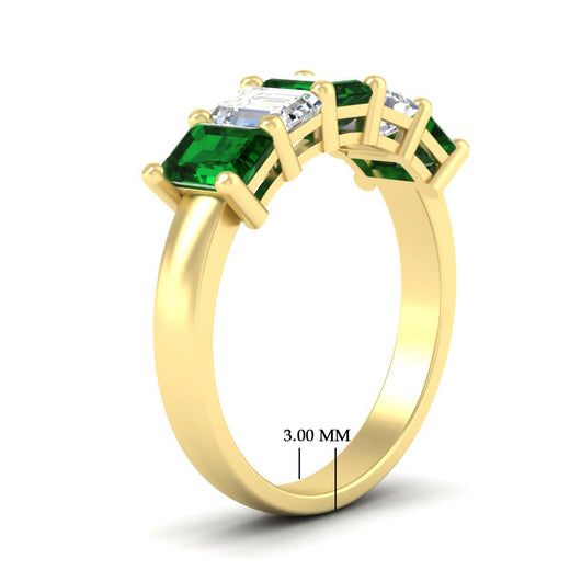 3-carat-emerald-cut-5-stone-emerald-wedding-band-in-yellow-gold-fdwb8008emgemgrangle2-3.00ct-nl-yg-hw