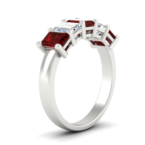 3-carat-emerald-cut-5-stone-ruby-wedding-band-in-white-gold-fdwb8008emgrudrangle2-3.00ct-nl-wg