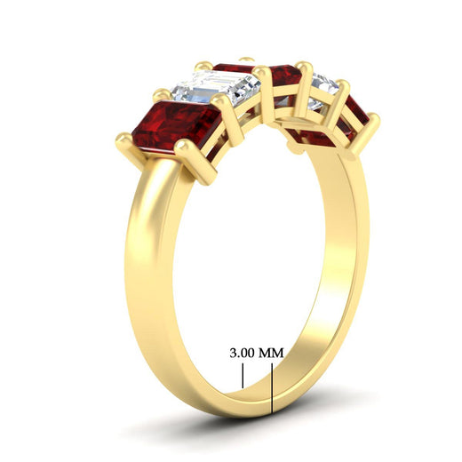 3-carat-emerald-cut-5-stone-ruby-wedding-band-in-yellow-gold-fdwb8008emgrudrangle2-3.00ct-nl-yg-hw