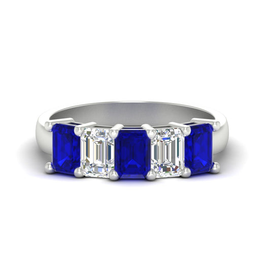 3-carat-emerald-cut-5-stone-sapphire-wedding-band-in-white-gold-fdwb8008emgsablsleep-3.00ct-nl-wg