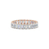 Load image into Gallery viewer, 3 Carat Emerald Cut Diamond Eternity Band