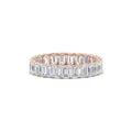 Thumbnail 26 - 3 Carat Emerald Cut Diamond Eternity Band