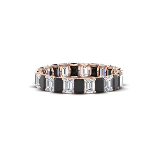 3 Carat Emerald Cut Diamond Eternity Band