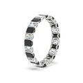 Thumbnail 24 - 3 Carat Emerald Cut Diamond Eternity Band