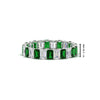 Load image into Gallery viewer, 3 Carat Emerald Cut Diamond Eternity Band