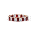 Thumbnail 43 - 3 Carat Emerald Cut Diamond Eternity Band
