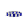 Load image into Gallery viewer, 3 Carat Emerald Cut Diamond Eternity Band
