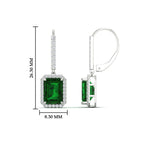 Load image into Gallery viewer, 3-carat-emerald-cut-emerald-halo-classic-lever-back-diamond-earrings-in-white-gold-FD-EAR11235EMGEMGRANGLE1-3.00CT-NL-WG.jpg