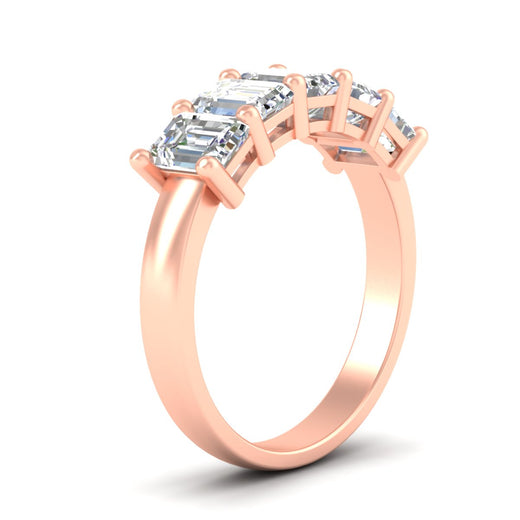 3-carat-emerald-cut-five-stone-diamond-band-in-rose-gold-fdwb8008emangle2-3.00ct-nl-rg