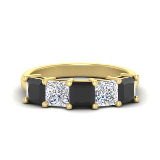 3-carat-five-stone-princess-black-diamond-wedding-band-in-yellow-gold-fdwb8008prblacksleep-3.00ct-nl-yg.jpg