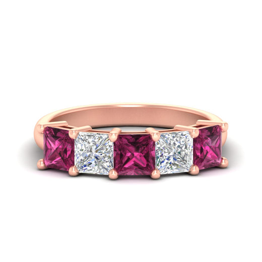3-carat-five-stone-princess-pink-sapphire-wedding-band-in-rose-gold-fdwb8008prgsadrpisleep-3.00ct-nl-rg.jpg