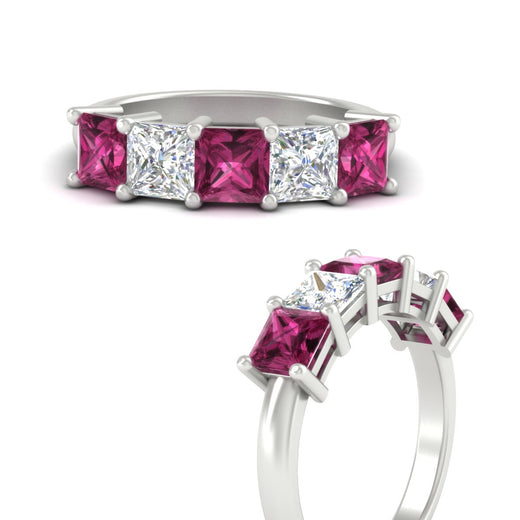 3-carat-five-stone-princess-pink-sapphire-wedding-band-in-white-gold-fdwb8008prgsadrpiangle3-3.00ct-nl-wg.jpg