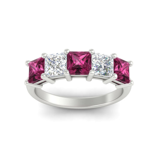 3-carat-five-stone-princess-pink-sapphire-wedding-band-in-white-gold-fdwb8008prgsadrpiangle5-3.00ct-nl-wg.jpg