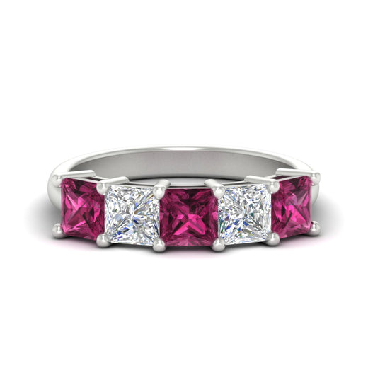 3-carat-five-stone-princess-pink-sapphire-wedding-band-in-white-gold-fdwb8008prgsadrpisleep-3.00ct-nl-wg.jpg