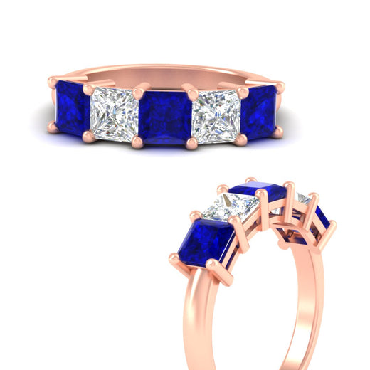 3-carat-five-stone-princess-sapphire-wedding-band-in-rose-gold-fdwb8008prgsablangle3-3.00ct-nl-rg.jpg