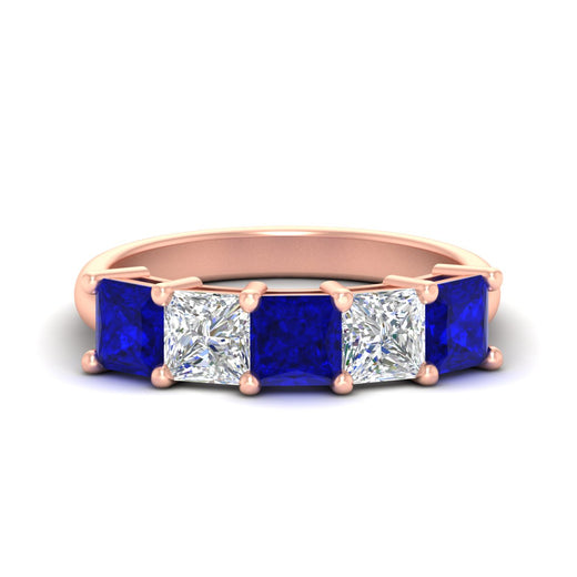 3-carat-five-stone-princess-sapphire-wedding-band-in-rose-gold-fdwb8008prgsablsleep-3.00ct-nl-rg.jpg