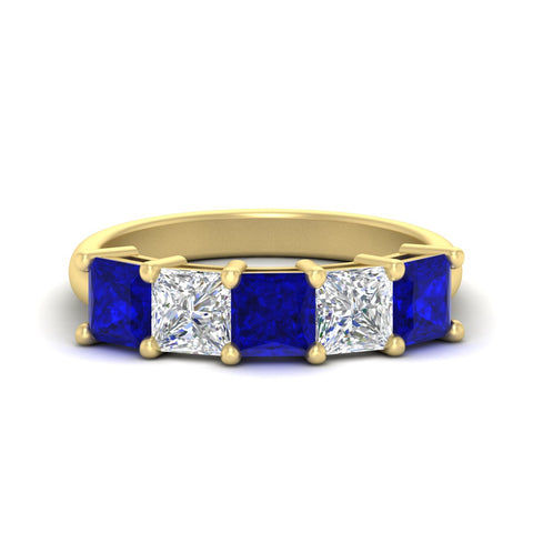 3-carat-five-stone-princess-sapphire-wedding-band-in-yellow-gold-fdwb8008prgsablsleep-3.00ct-nl-yg.jpg
