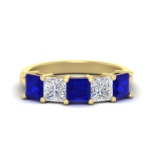 3-carat-five-stone-princess-sapphire-wedding-band-in-yellow-gold-fdwb8008prgsablsleep-3.00ct-nl-yg.jpg