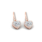 Load image into Gallery viewer, 3-carat-halo-diamond-heart-lever-back-earring-in-rose-gold-FDEAR-11235HT-3.00CT-NL-RG.jpg