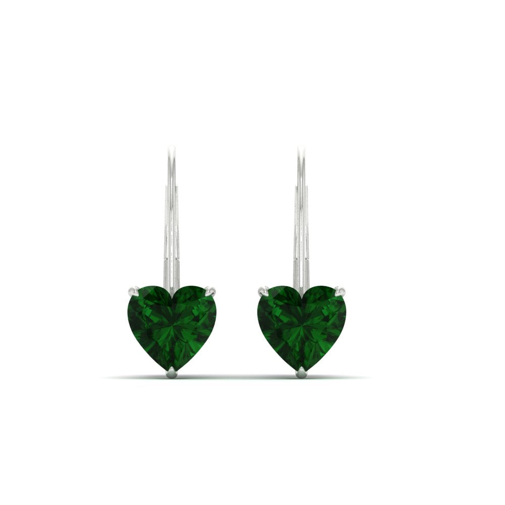 3-carat-heart-stud-emerald-leverback-Earrings-in-white-gold-FDEAR9225HTGEMGR-3.00 CT-NL-WG