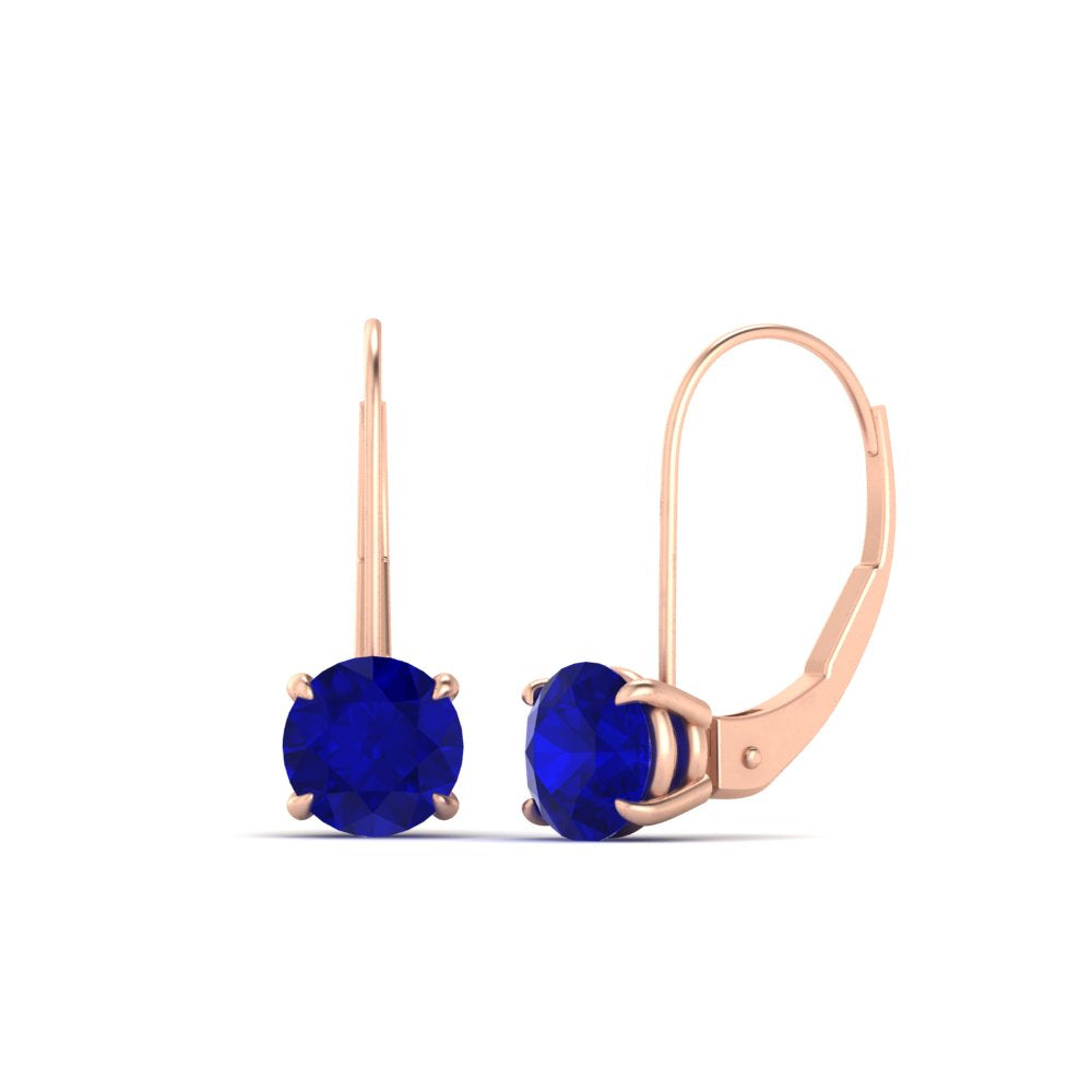 3-carat-lever-back-round-sapphire-studs-earring-in-rose-gold-FDEAR9225ROGSABL-3.00CT-NL-RG
