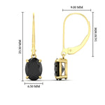 Load image into Gallery viewer, 3-carat-leverback-oval-drop-dangle-black-diamond-earrings-in-yellow-gold-fdear11236ovgblackangle4-3.00ct-nl-yg-hw.jpg?v=1765455500