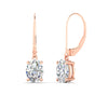 Load image into Gallery viewer, 3-carat-leverback-oval-drop-dangle-diamond-earrings-in-rose-gold-fdear11236ovangle1-3.00ct-nl-rg.jpg?v=1765455500